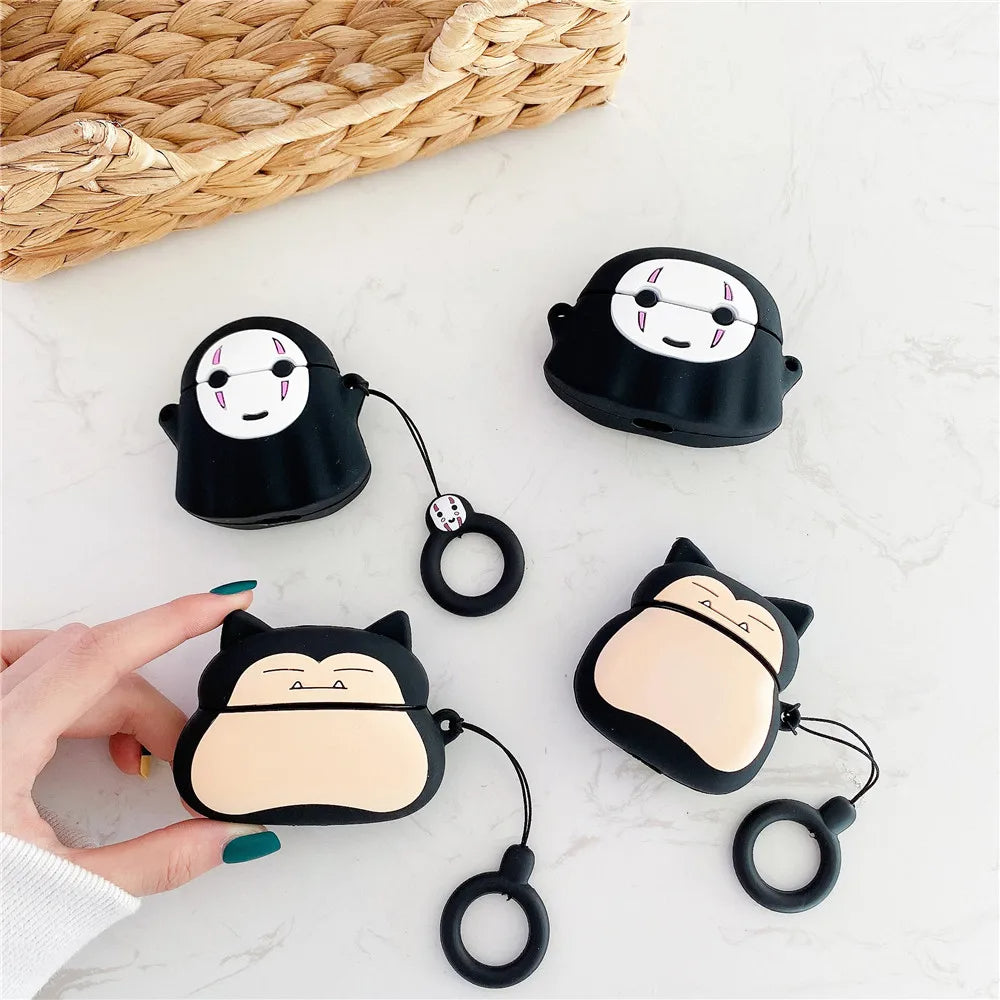 Cute Anime Cover For AirPods - Premium Silicone Case