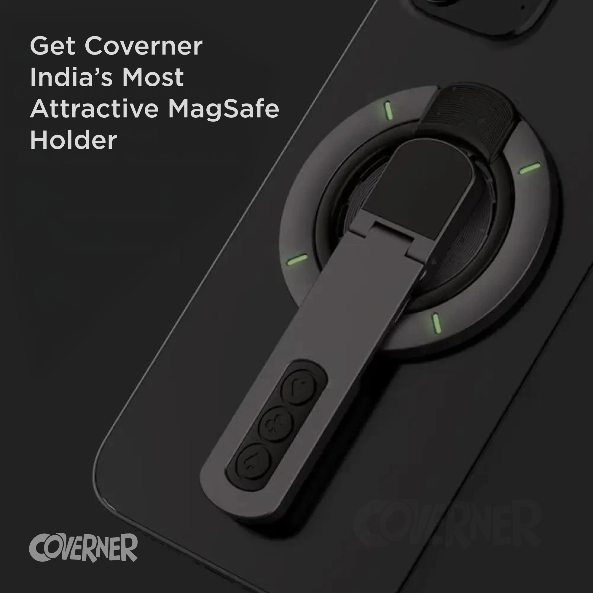 MagStand 360 – Ultra-Thin Magnetic Phone Holder| Coverner