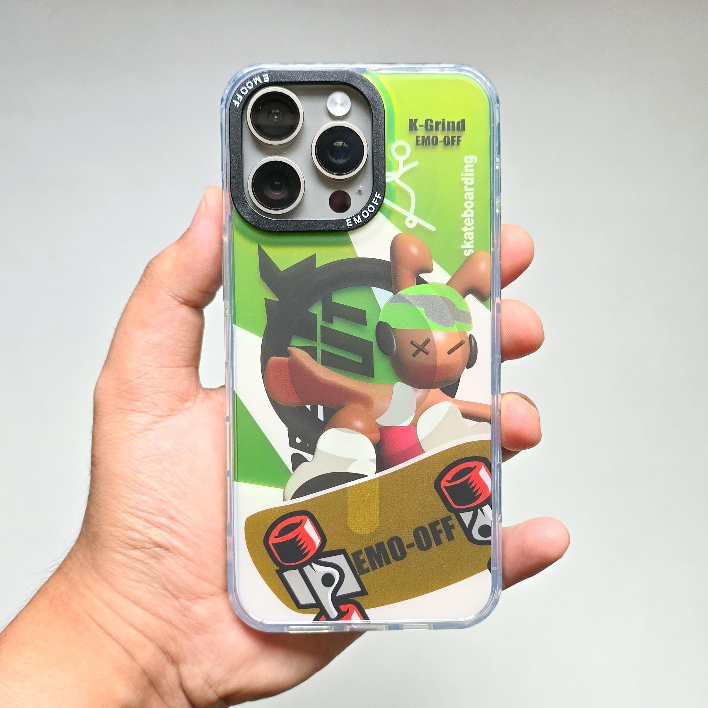 Skate Boy Iphone Case - Matte Back Finish - Magsafe