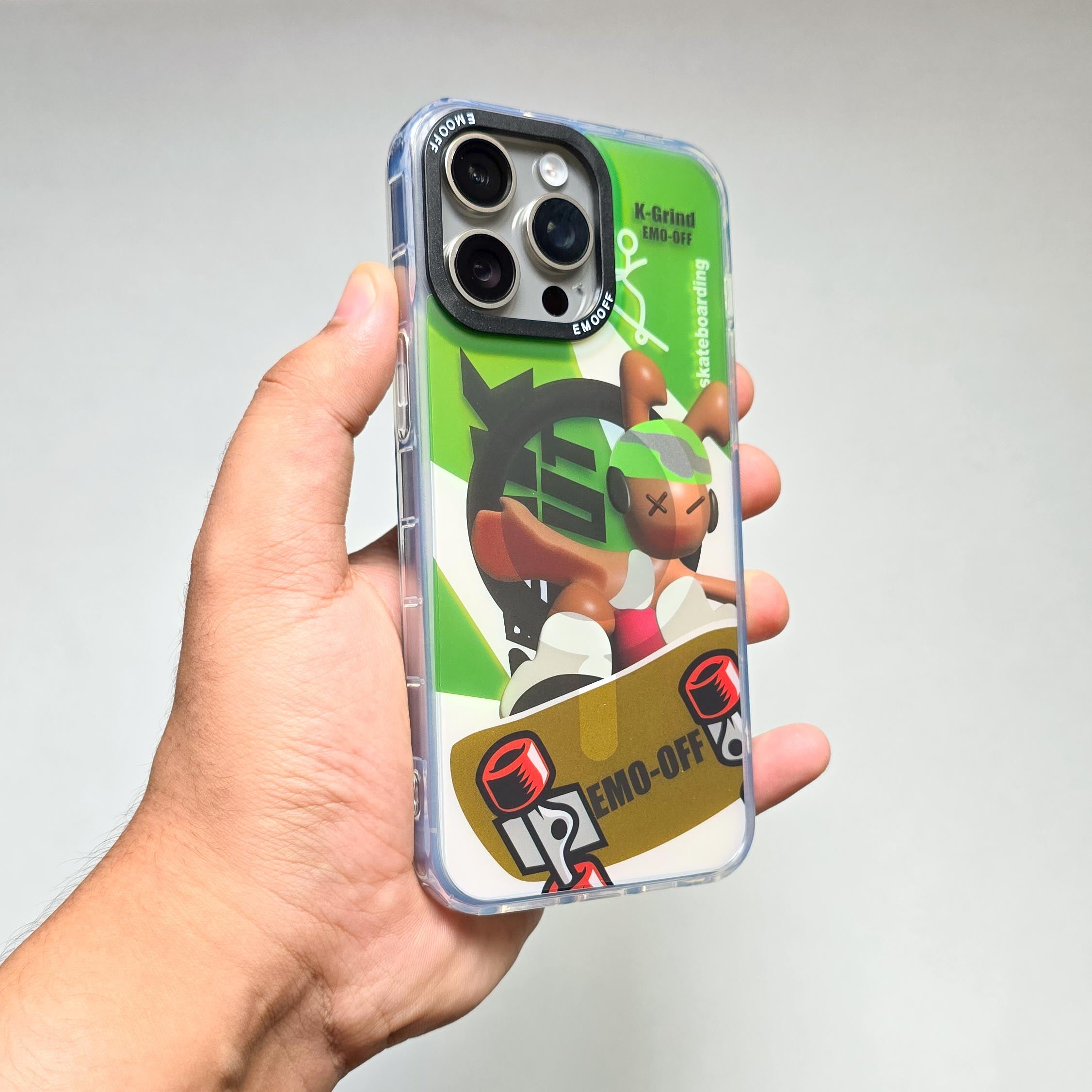 Skate Boy Iphone Case - Matte Back Finish - Magsafe