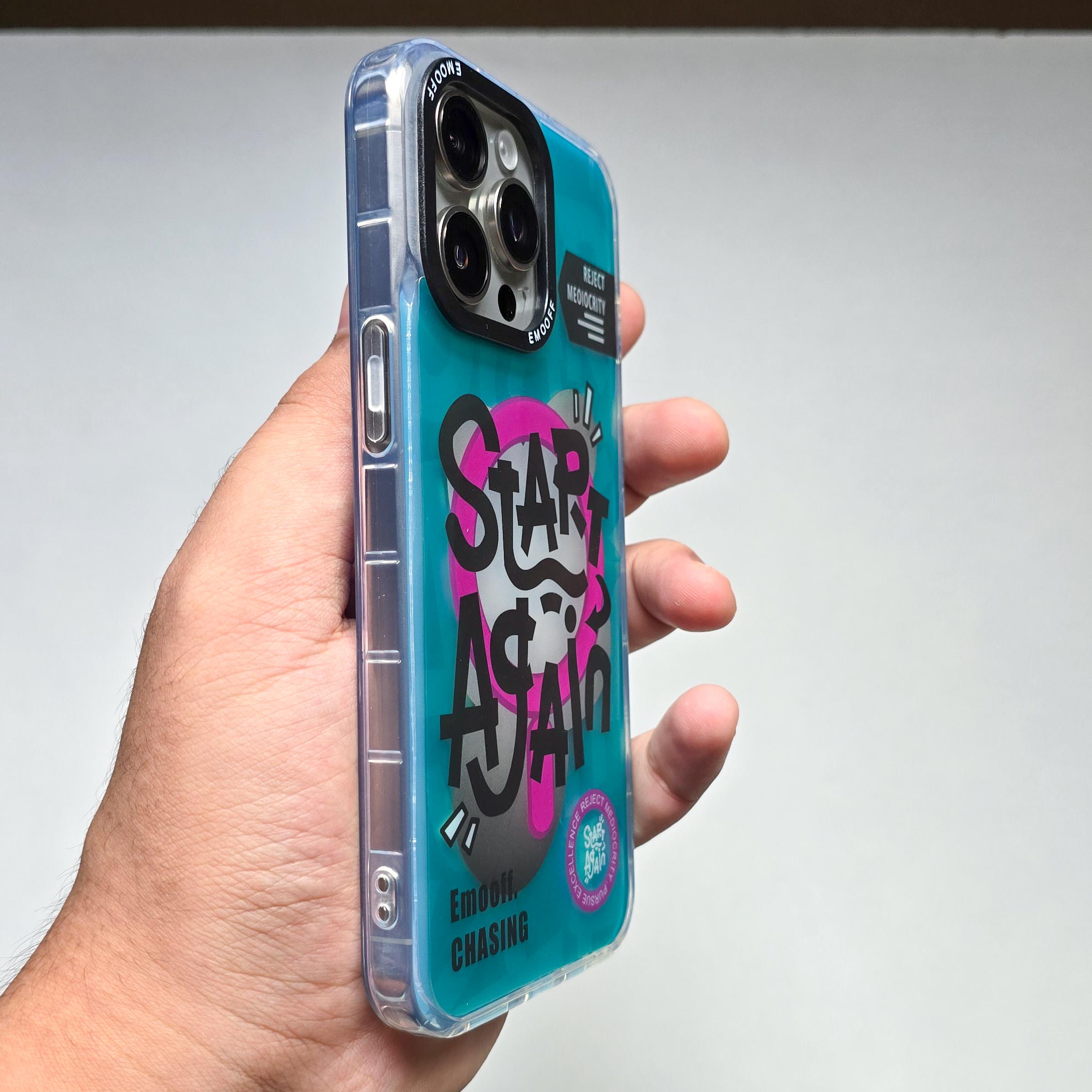 Start Again Iphone Case - Matte Back Finish - Magsafe
