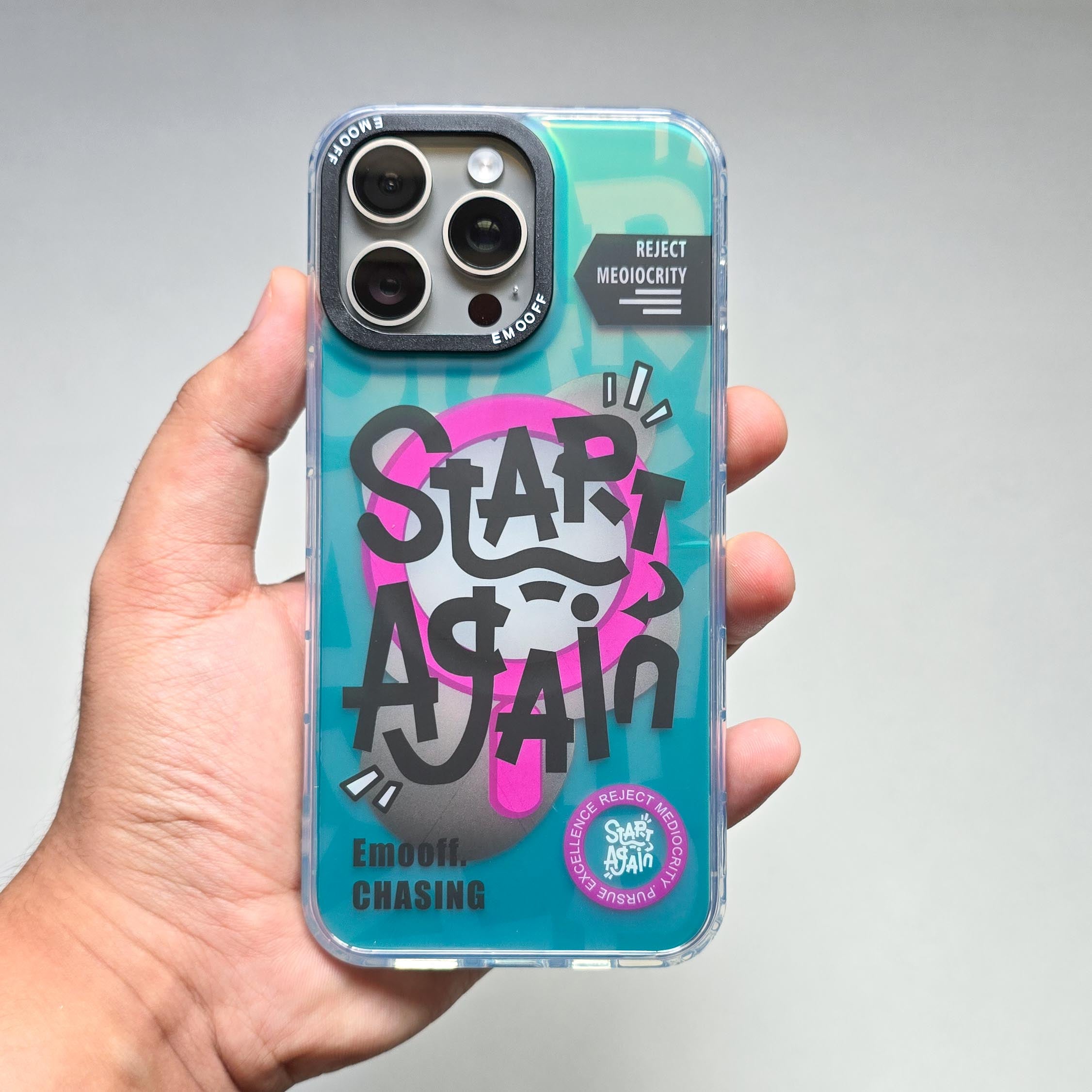 Start Again Iphone Case - Matte Back Finish - Magsafe