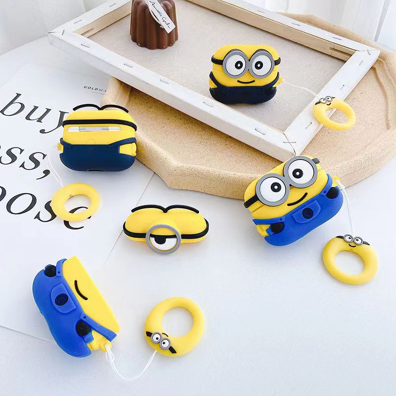 Minions - One Eye - Airpods Cover for Apple AirPods - Premium Silicone Case