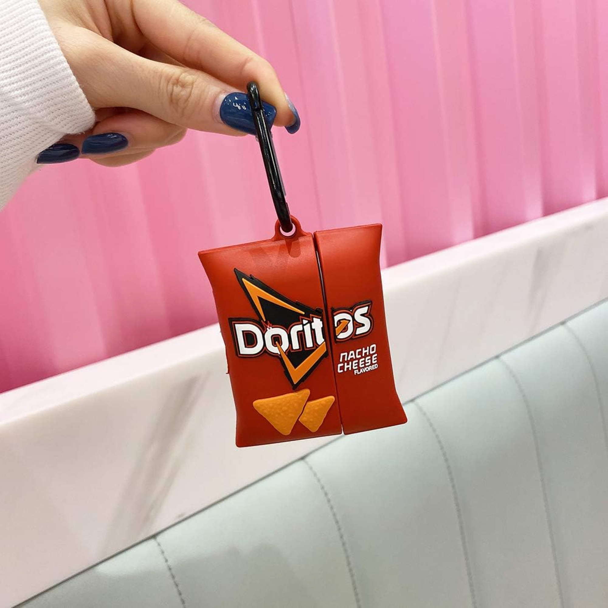 DOЯITOS Airpods Cover for Apple AirPods - Premium Silicone Case