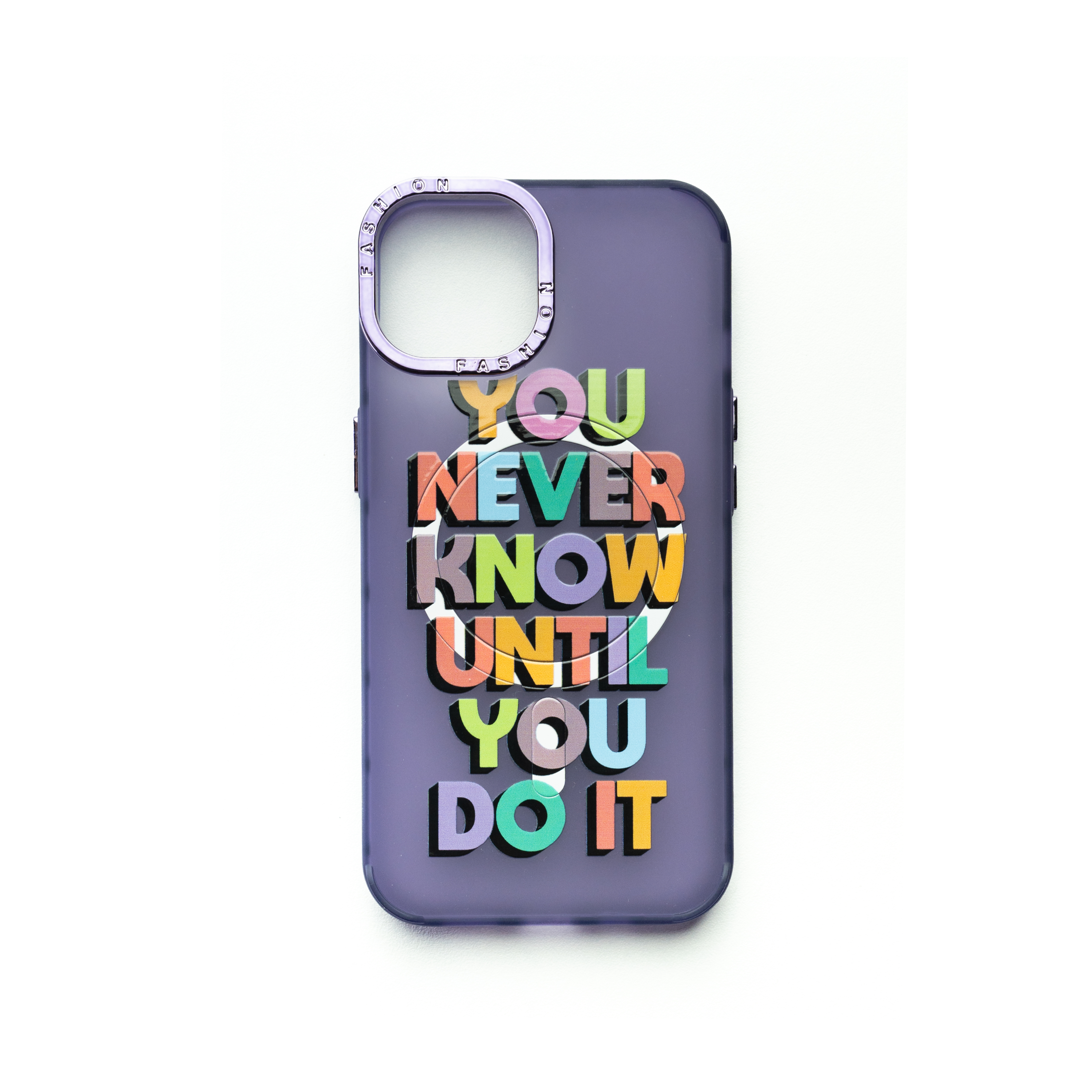 Iphone Frosted Case with - Magsafe - You Never Know