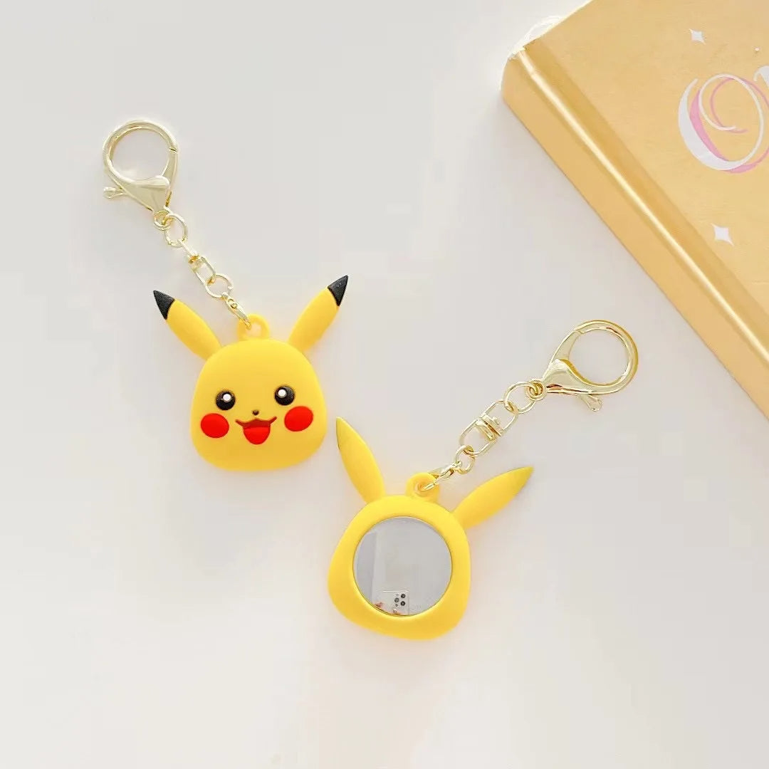 Pikachu - Premium Silicone AirTag Case with Keychain – Washable, Durable & Stylish Protection - Coverner India