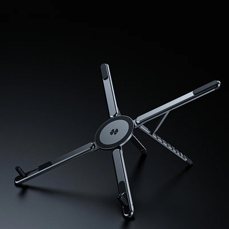 MagFlex Pro – Lightweight Strong MagSafe Adjustable Alloy Stand for Phone, Tablet & Laptop by Coverner India