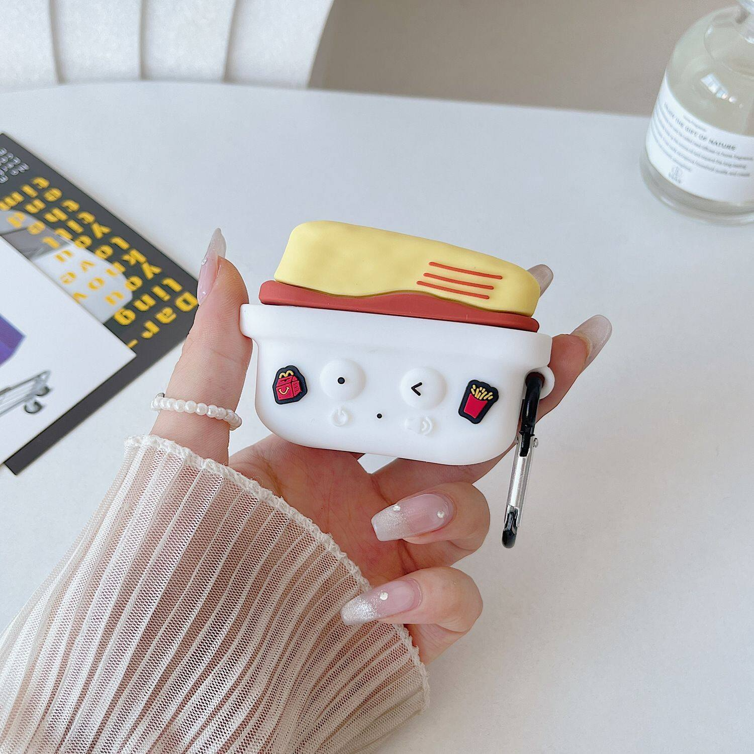 McDonald's & Chicken nugguts Airpods Cover for Apple AirPods - Premium Silicone Case