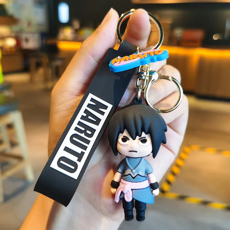 Naruto - Premium Silicon Keychain -  Backpacks Pendant
