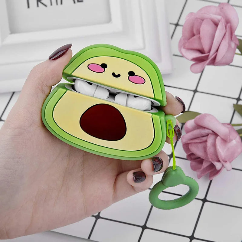 Avocado Airpods Cover for Apple AirPods - Premium Silicone Case