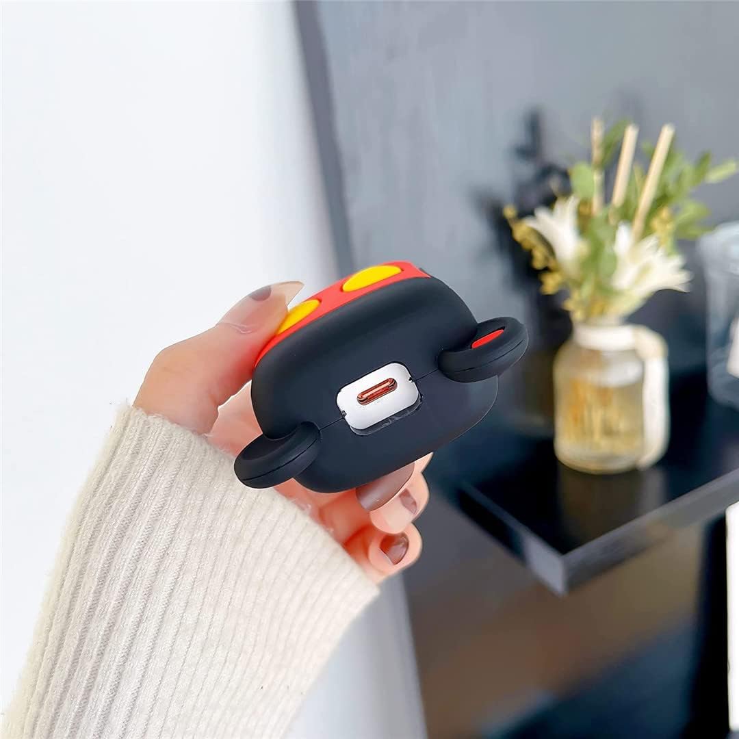 Iphone Charger Case Cover - Cute Mickey - 4 Piece Set (With Wire Protector)