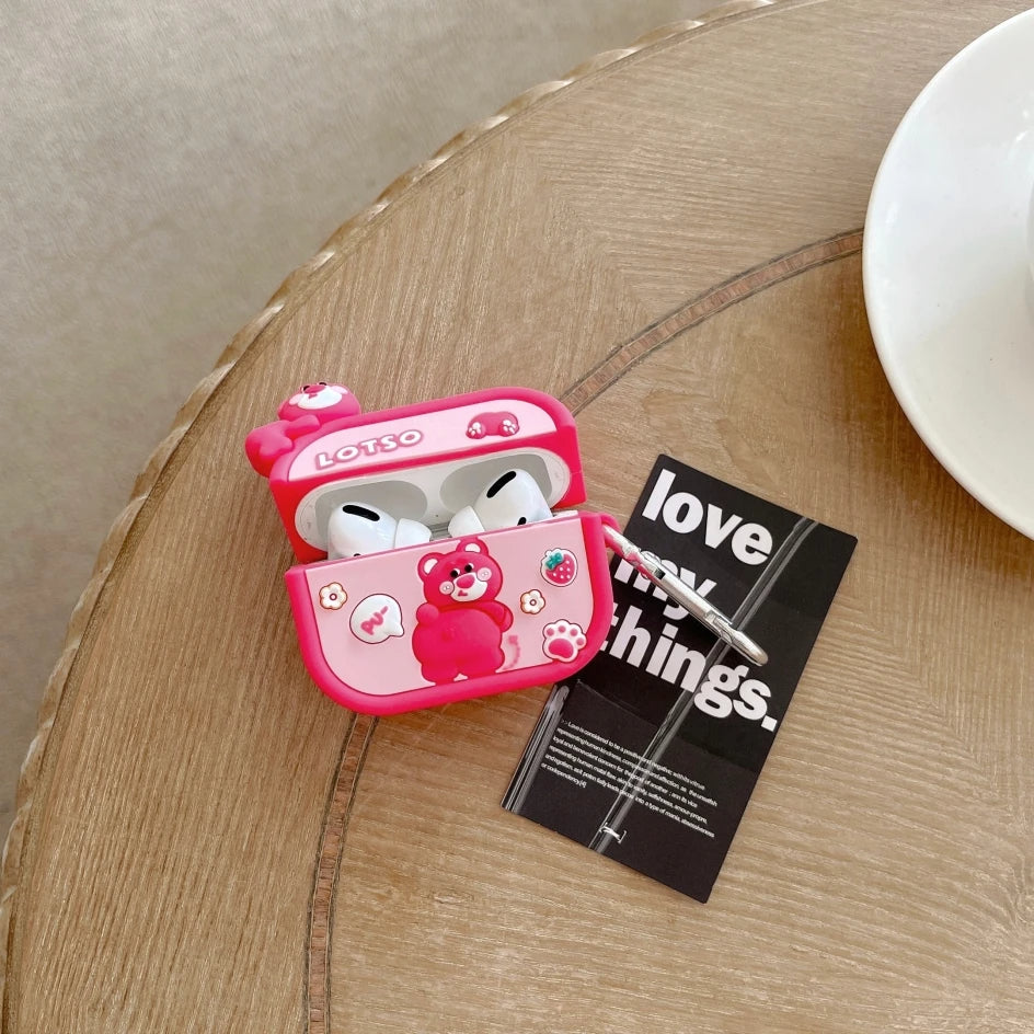 Lotso Airpods Cover for Apple AirPods -  Premium Silicone Case Cover