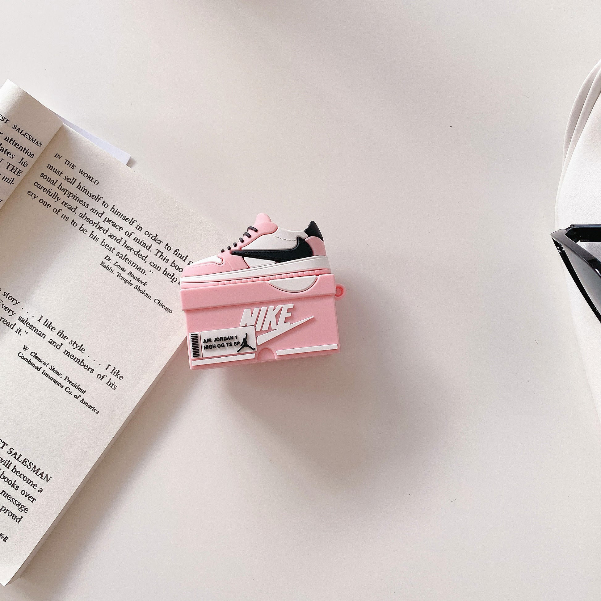 Cactus Bloom Low – Pink Sneaker AirPods Case | Coverner India