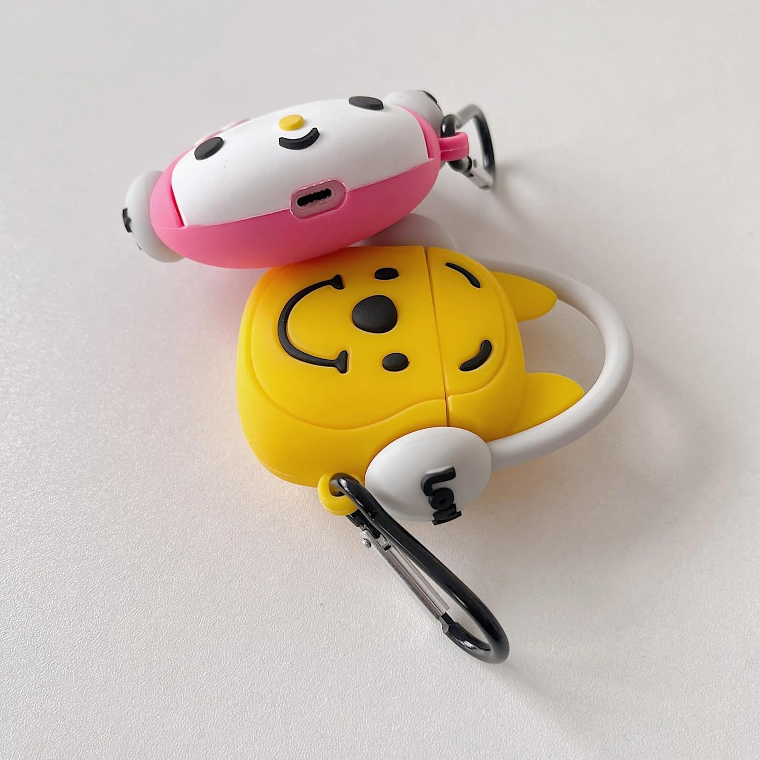 Pooh With Headphone Cover for Apple AirPods - Premium Silicone Case Cover