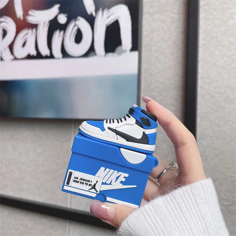 Sky Court UNC – Blue & White Sneaker AirPods Case | Coverner India