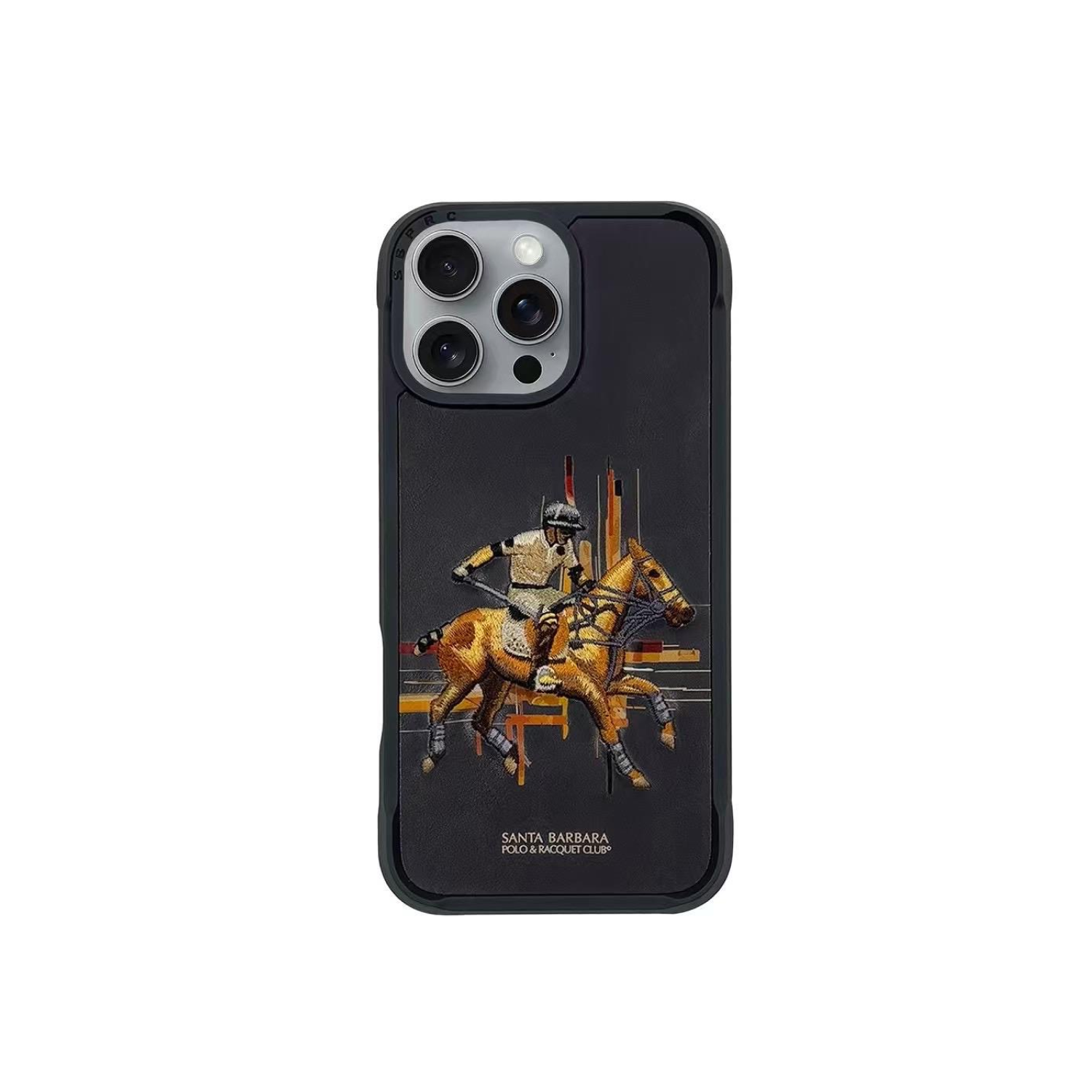 Santa Barbara Polo & Racquet Club – Cedric Series Premium iPhone Case - Black