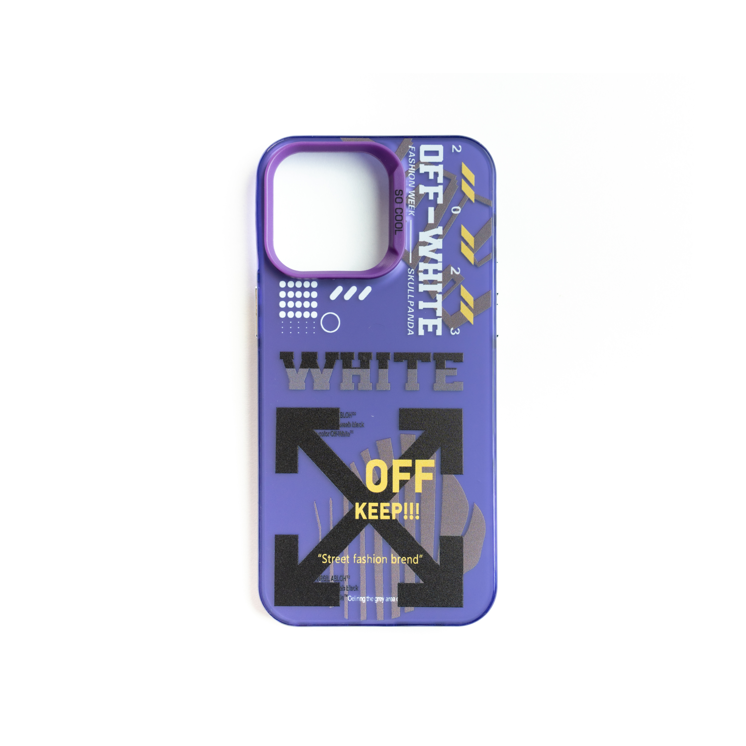 Off White Purple - Iphone Case - Cult Collection