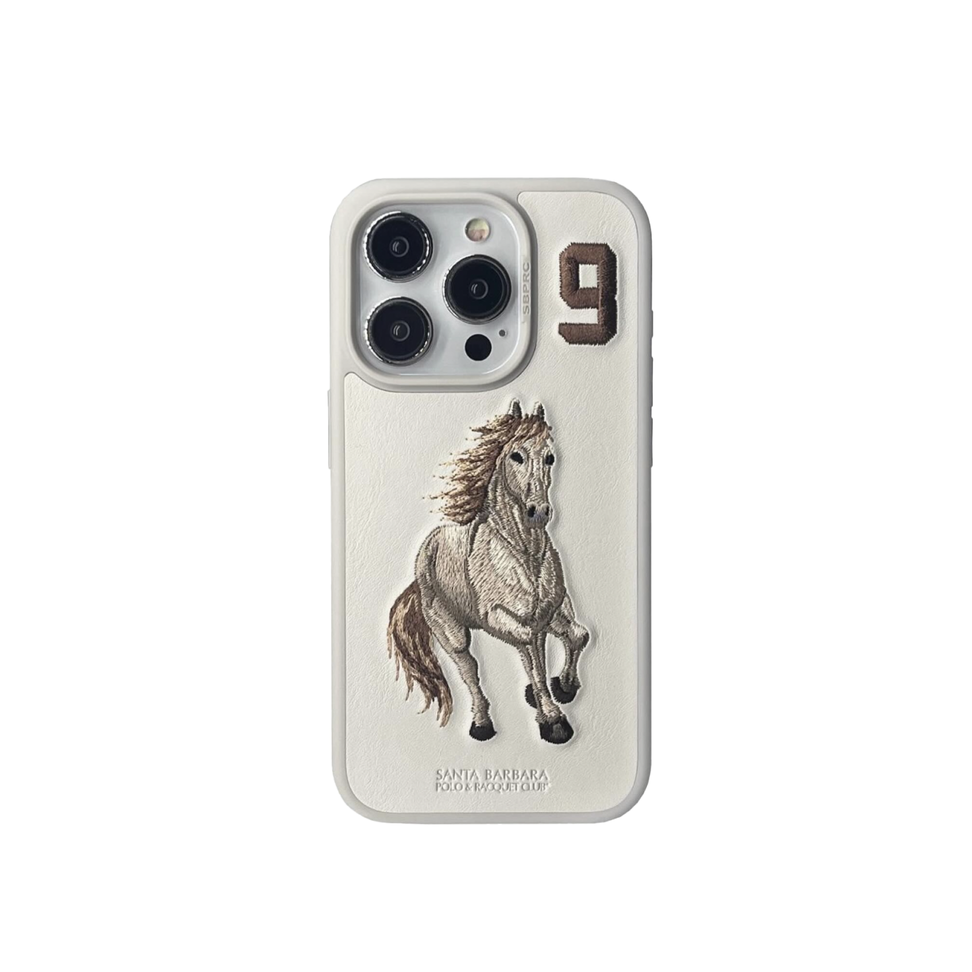 Santa Barbara Boris Series Embodied Horse Leather Case for iPhone