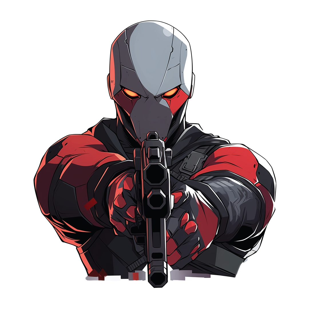 DC Deadshot Fridge Magnet - 3D Cutout - Double Magnet Strong Hold