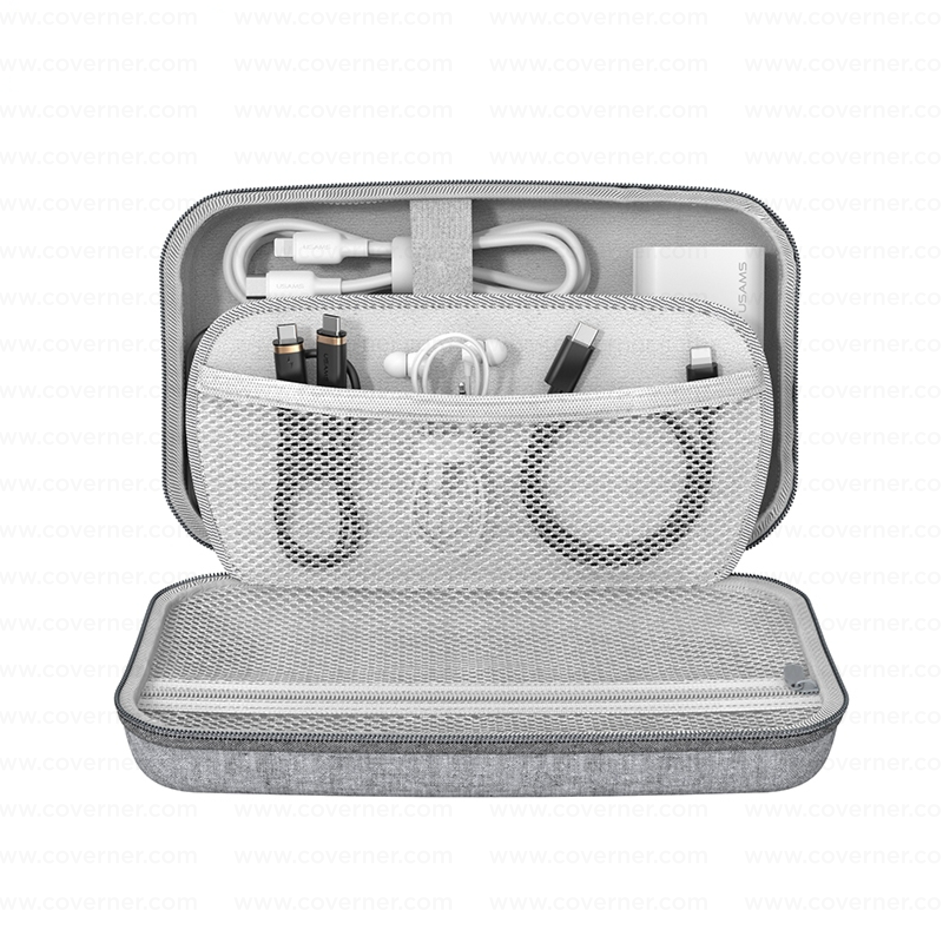 USAMS Hard Shell Organizer – Waterproof & Shockproof Storage Bag | Coverner India