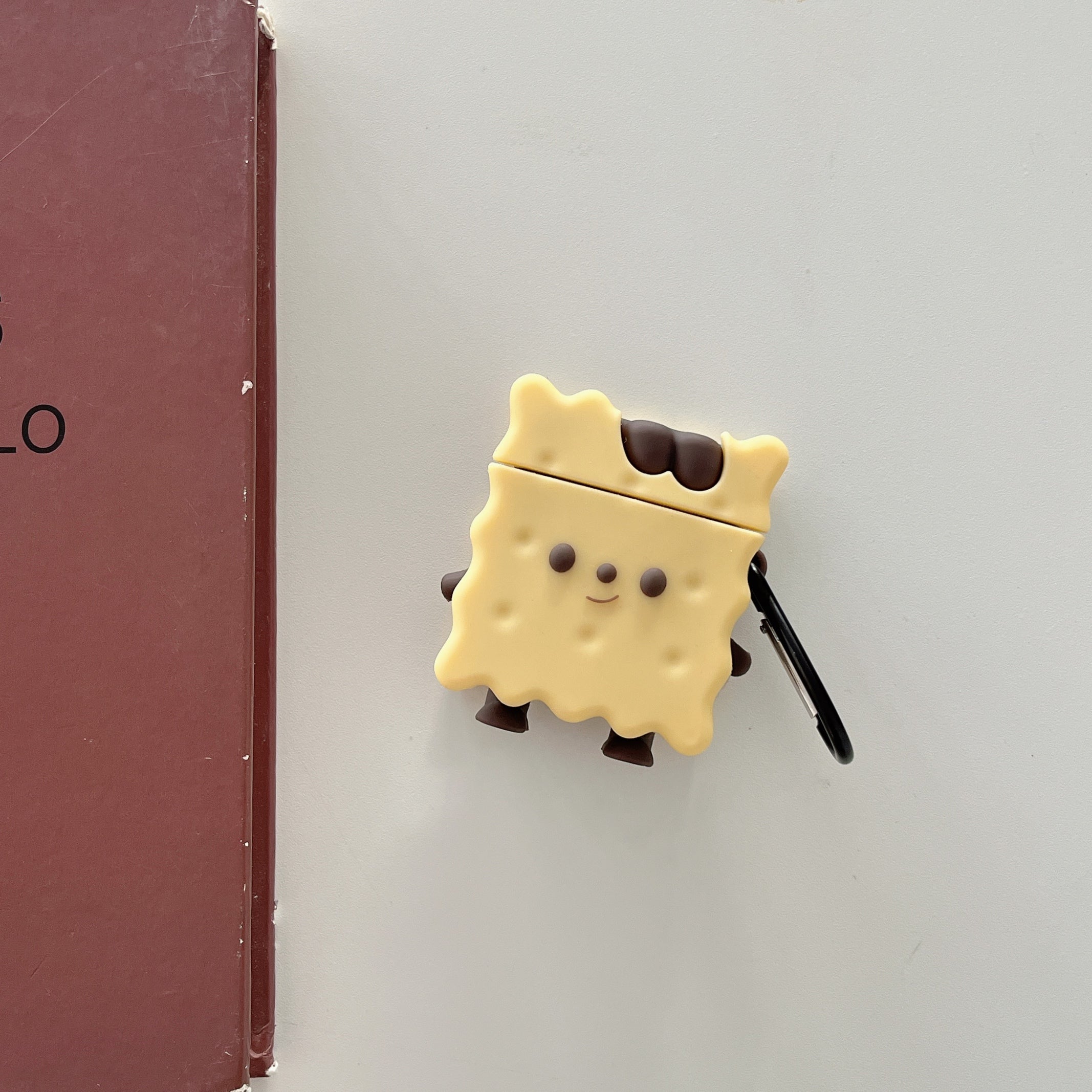 Happy Biscuit Airpods Cover for Apple AirPods - Premium Silicone Case (Limited Edition)