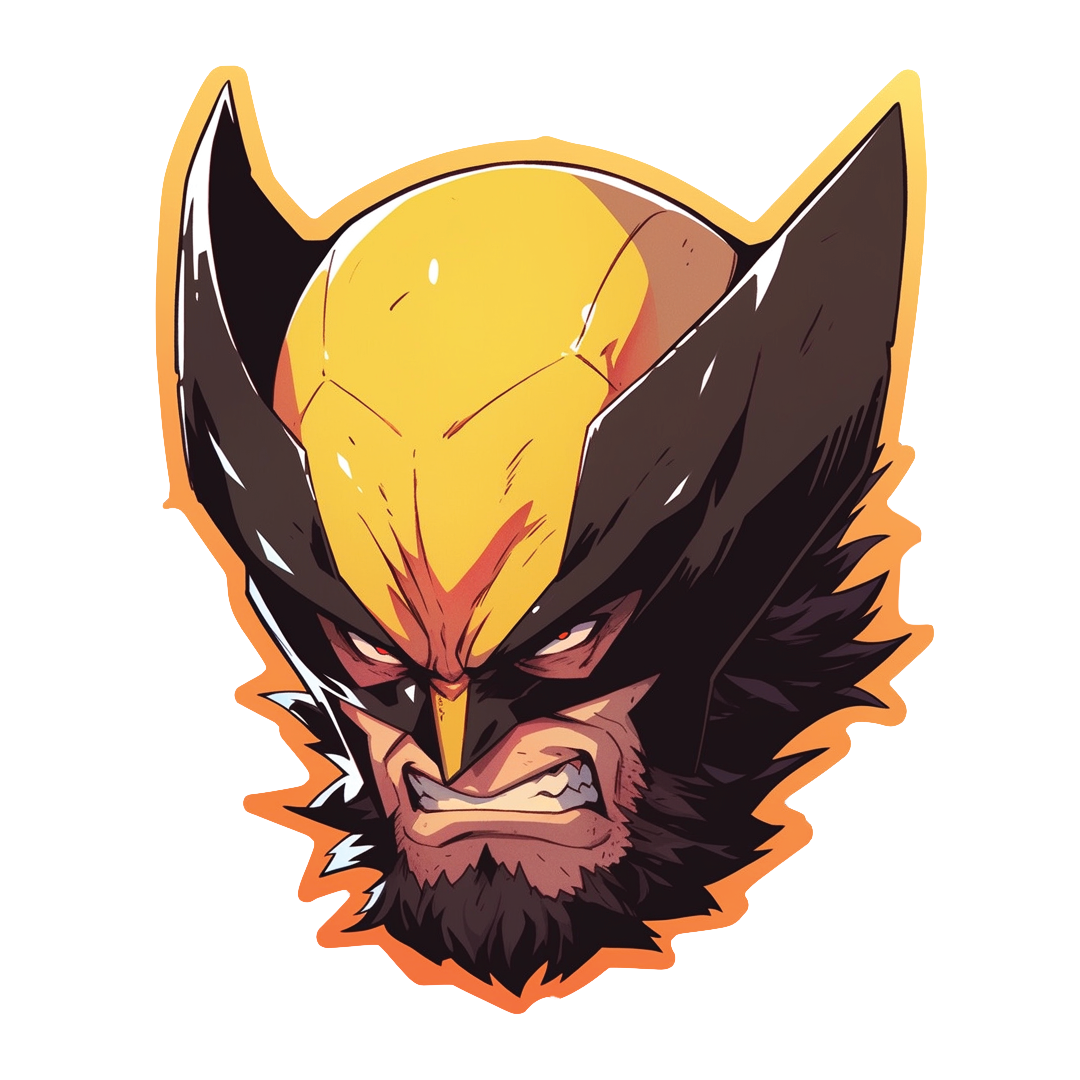 Logan Fridge Magnet -3D Cutout - Double Magnet Strong Hold