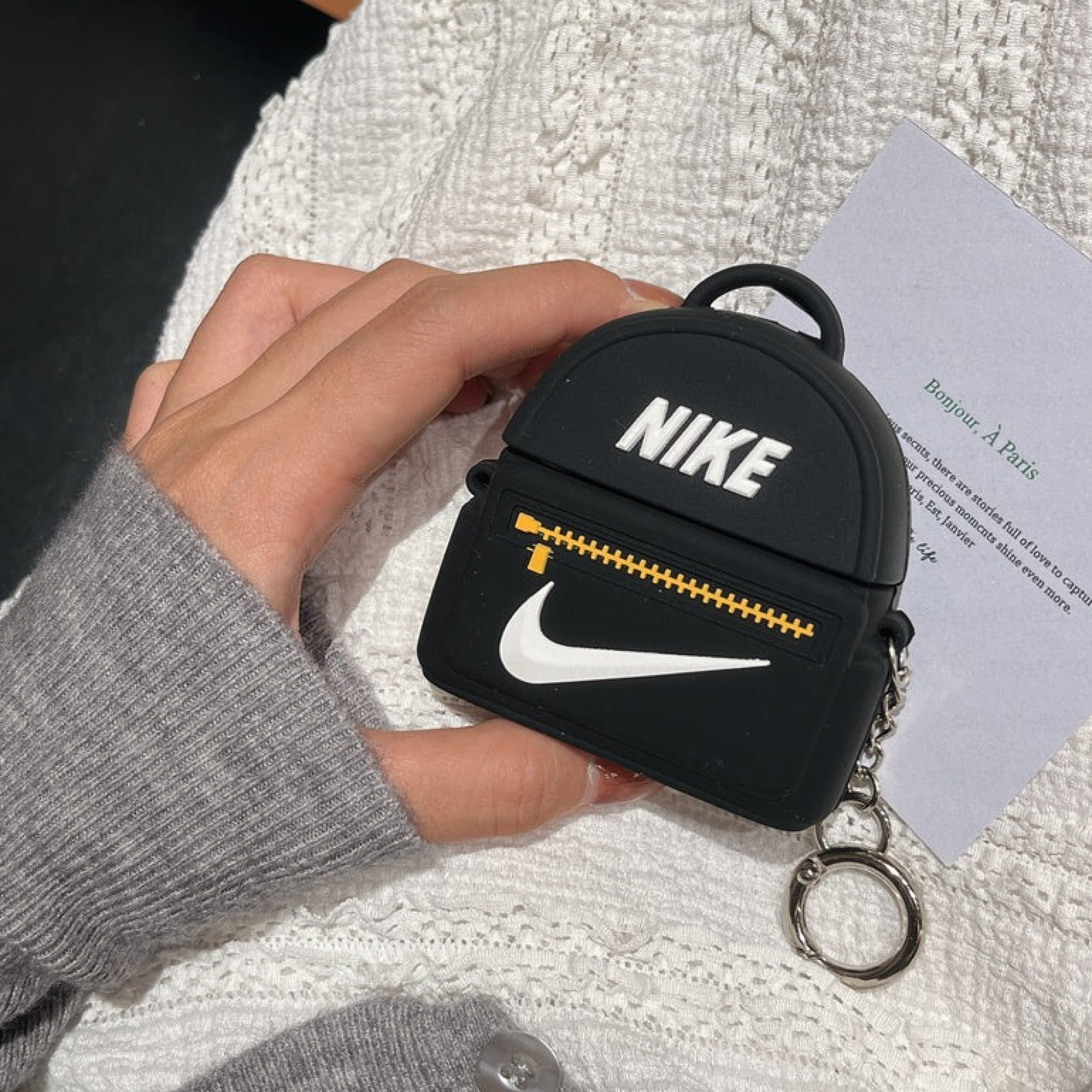 StreetPack AirPods Case – Mini Backpack Style Silicone Cover (3 Variants) by Coverner India