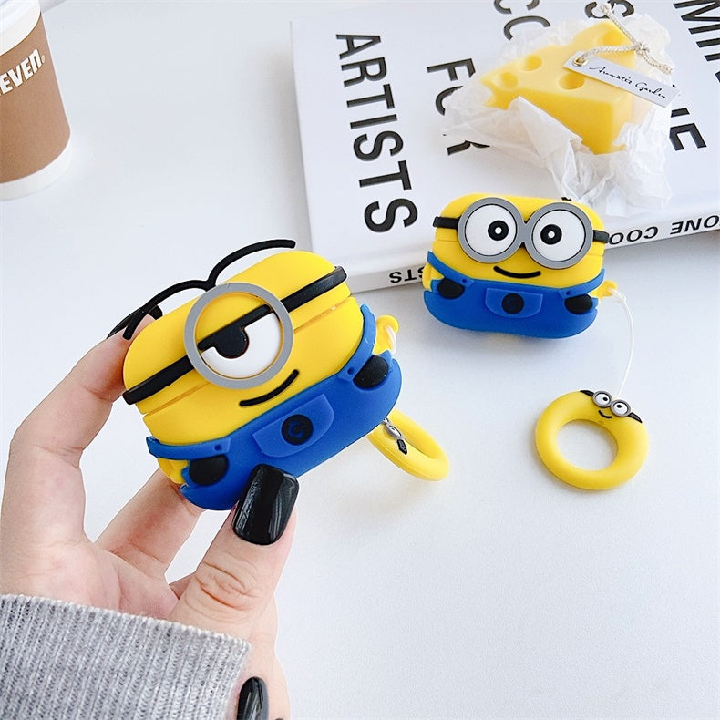 Minions - One Eye - Airpods Cover for Apple AirPods - Premium Silicone Case