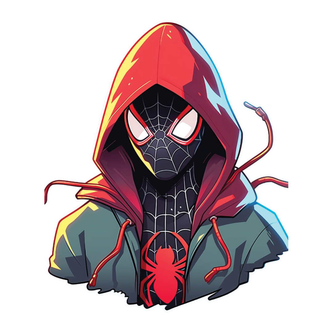 Spider Verse Fridge Magnet -3D Cutout - Double Magnet Strong Hold