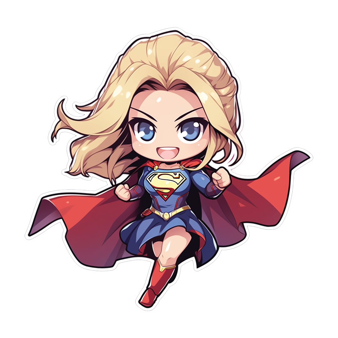 Superwomen Fridge Magnet -3D Cutout - Double Magnet Strong Hold