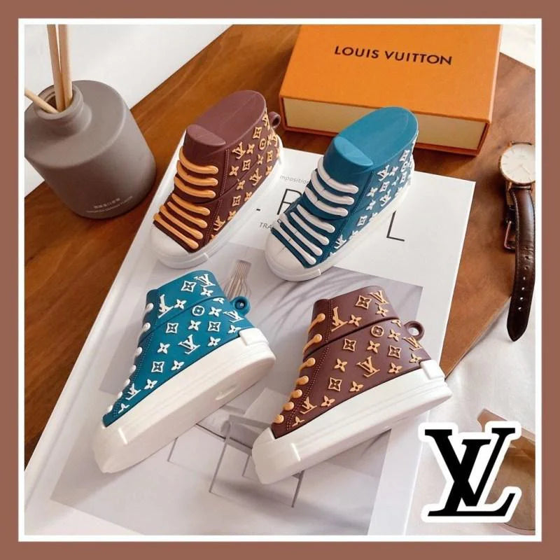 Luxury Shoe Brown -  Airpods Cover for Apple AirPods - Premium Silicone Case