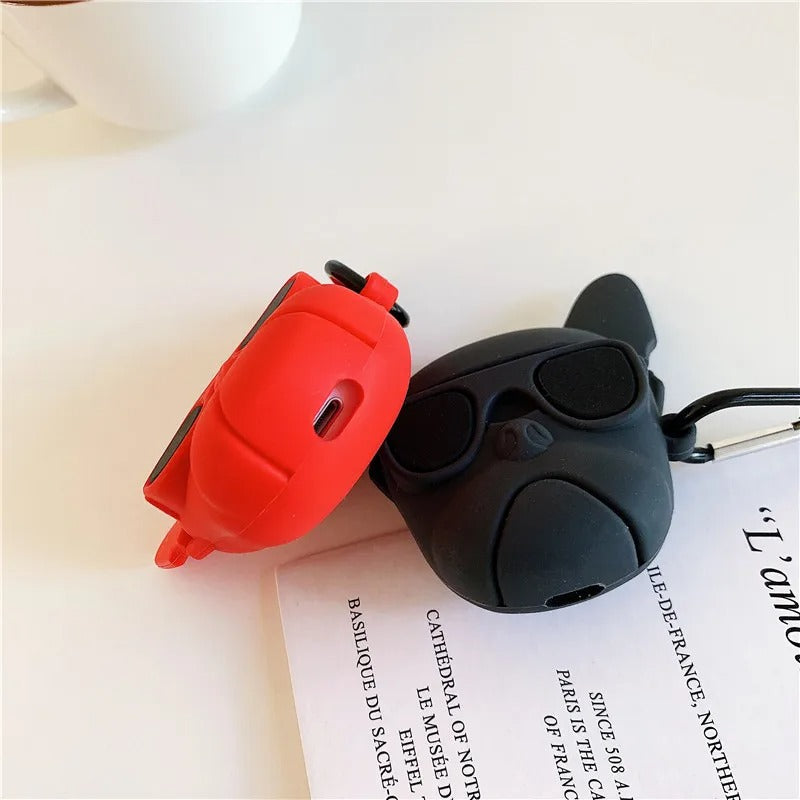 Bulldog Case for Apple AirPods -  Premium Silicone Case