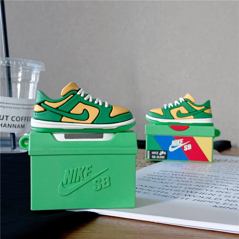 Drop Low – Pine Green Sneaker AirPods Case | Coverner India