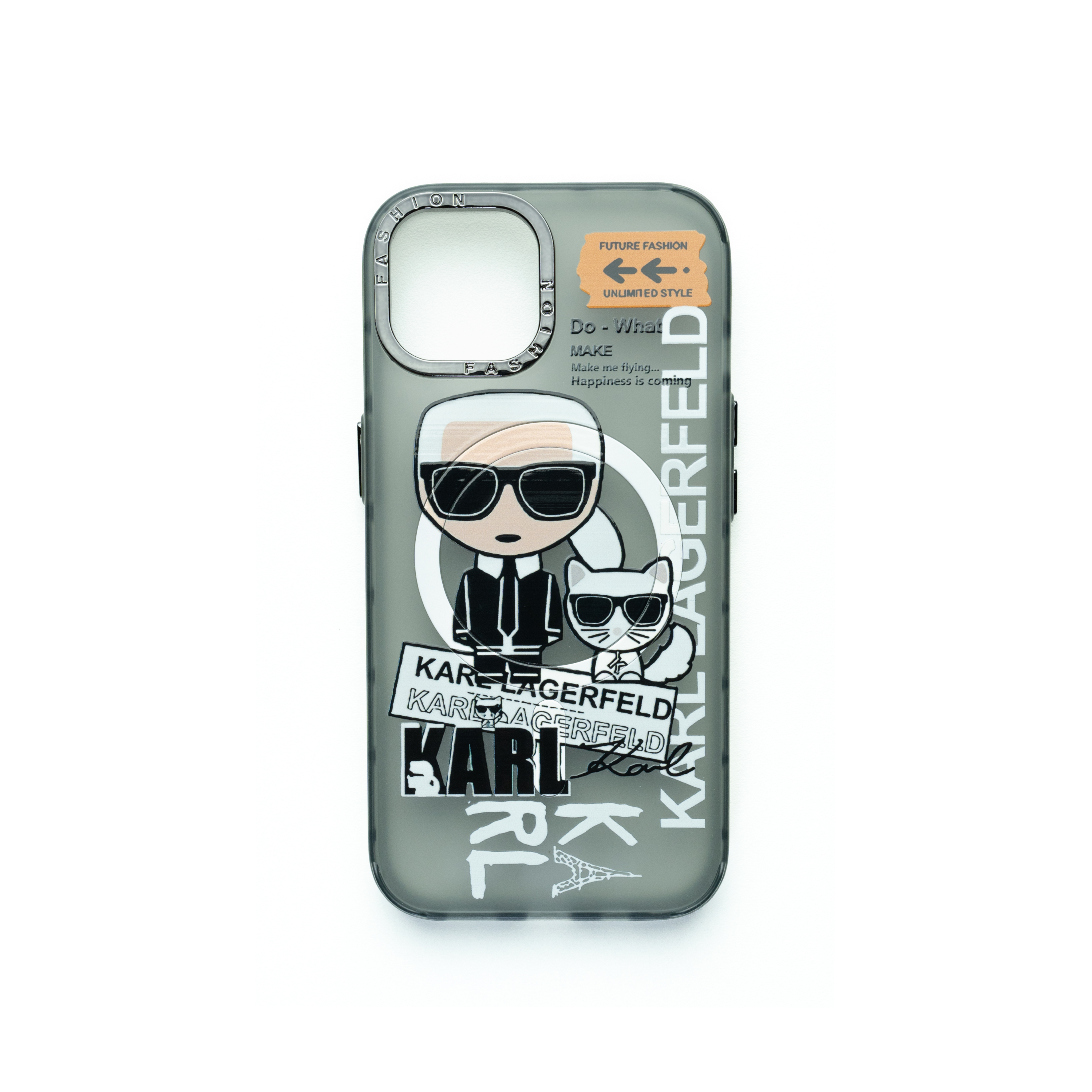 Iphone Frosted Case with - Magsafe - Karl Lagerfeld