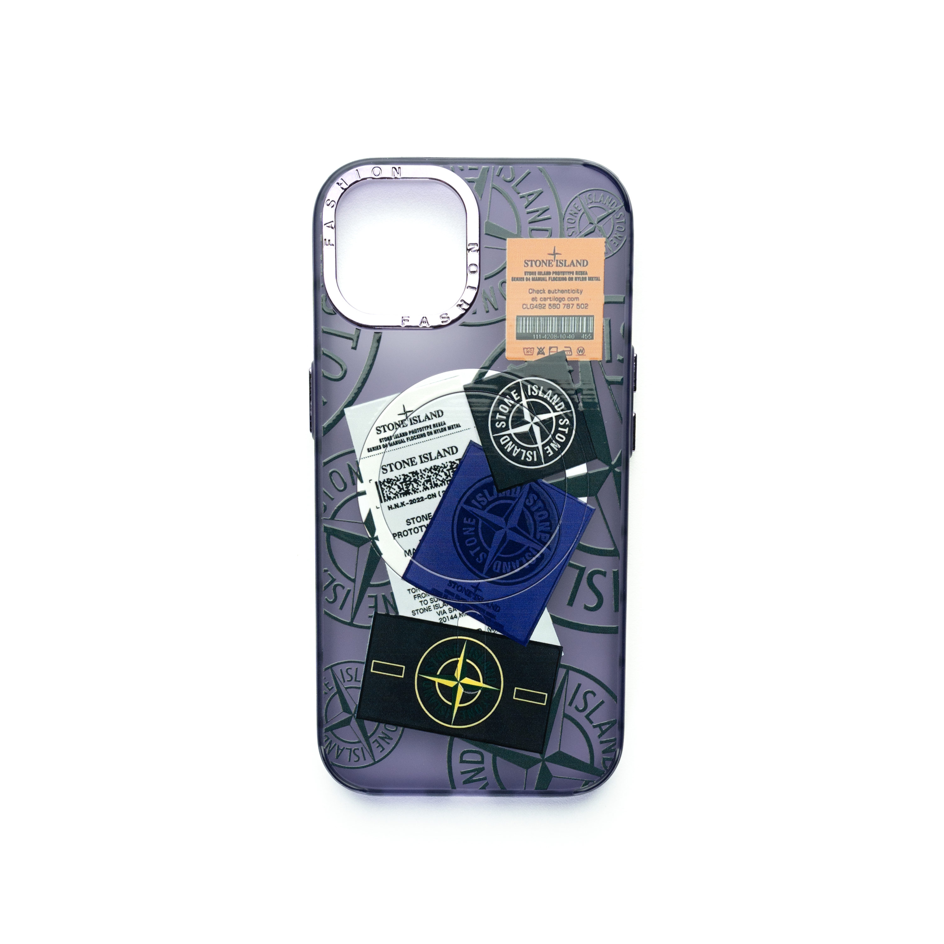 Iphone Frosted Case with - Magsafe - Stone Island