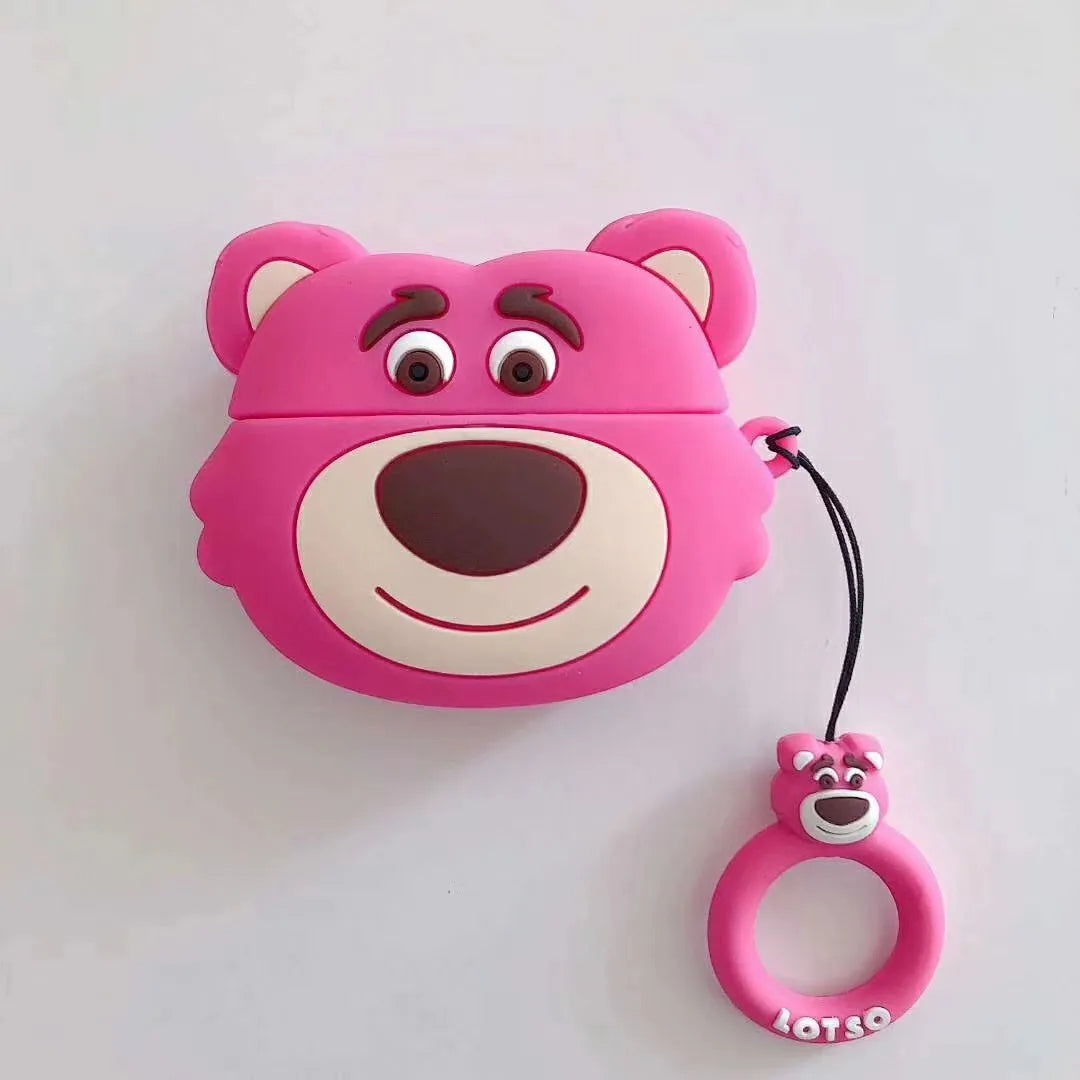 Toy Story Lotso Cover For AirPods - Premium Silicone Case (Limited Edition)