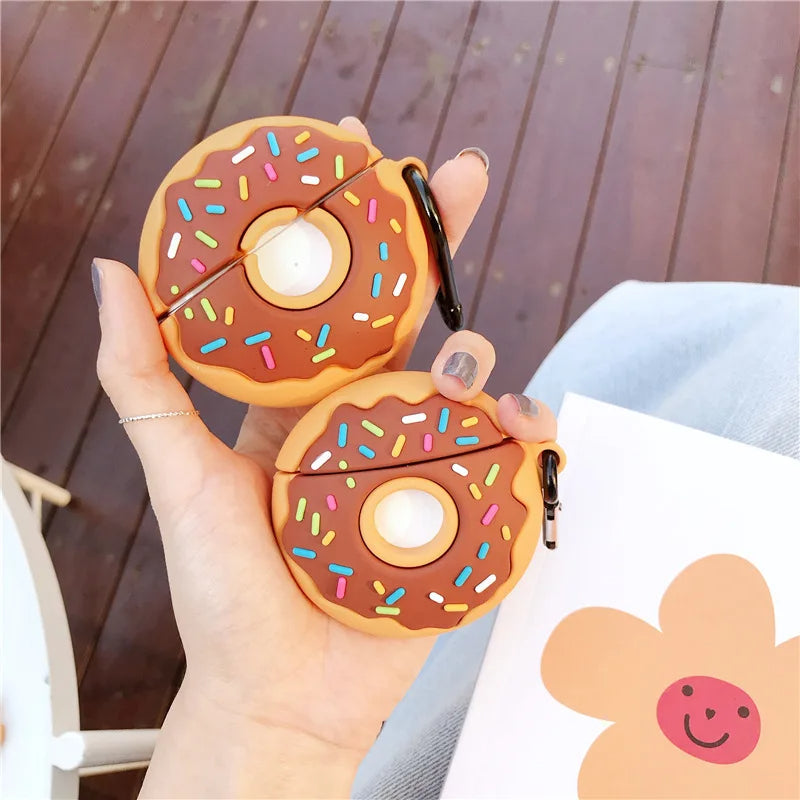 Doughnut -  Airpods Cover for Apple AirPods - Premium Silicone Case