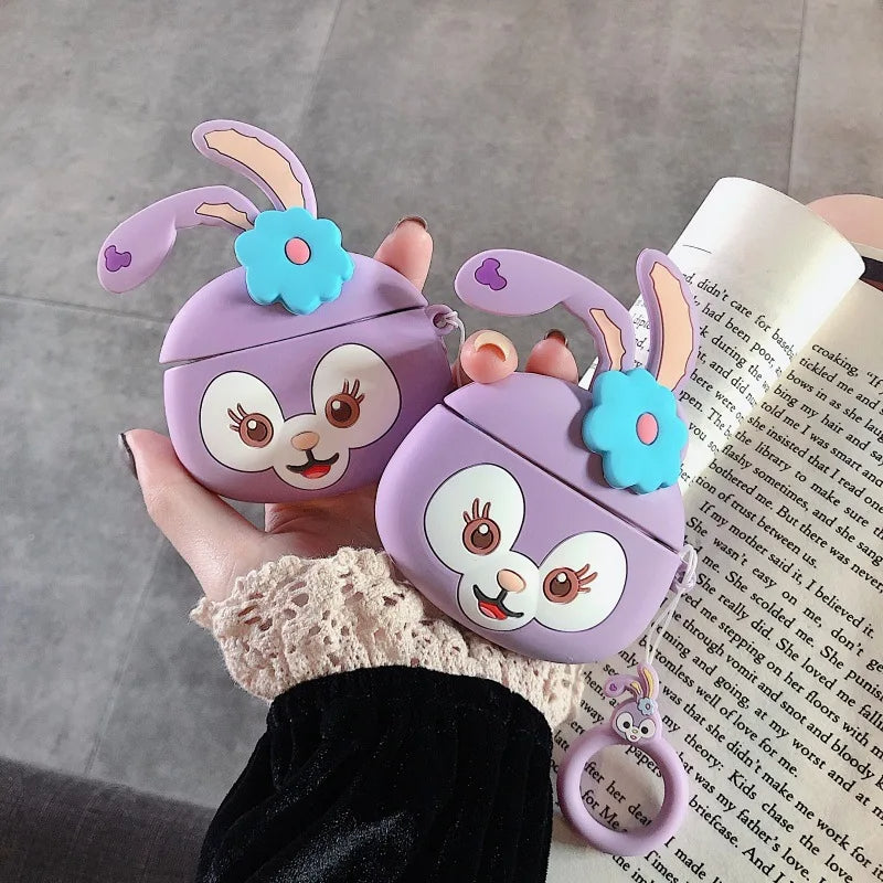 Cute Cat Airpods Cover for Apple AirPods - Premium Silicone Case Cover