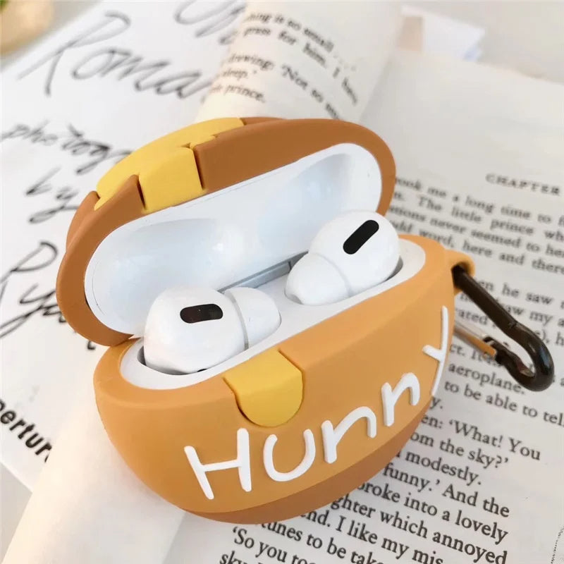 Honey Pot Airpods Cover for Apple AirPods Pro - Premium Silicone Case (Limited Edition)