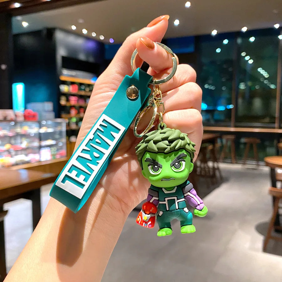 Hulk - Premium Silicon Keychain -  Backpacks Pendant