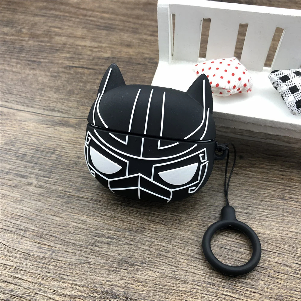 Black Panther Airpods Cover  for Apple AirPods -  Premium Silicone Case Cover