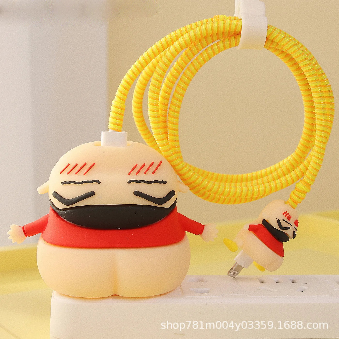 Iphone Charger Case Cover - Shinchan