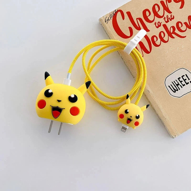 Iphone Charger Case Cover - Pikachu