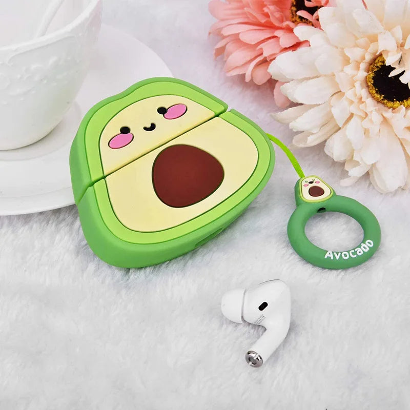 Avocado Airpods Cover for Apple AirPods Pro - Premium Silicone Case (Limited Edition)