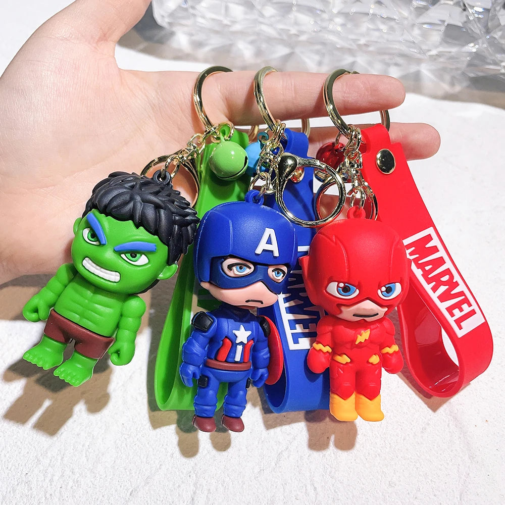 Flash - Premium Silicon Keychain -  Backpacks Pendant