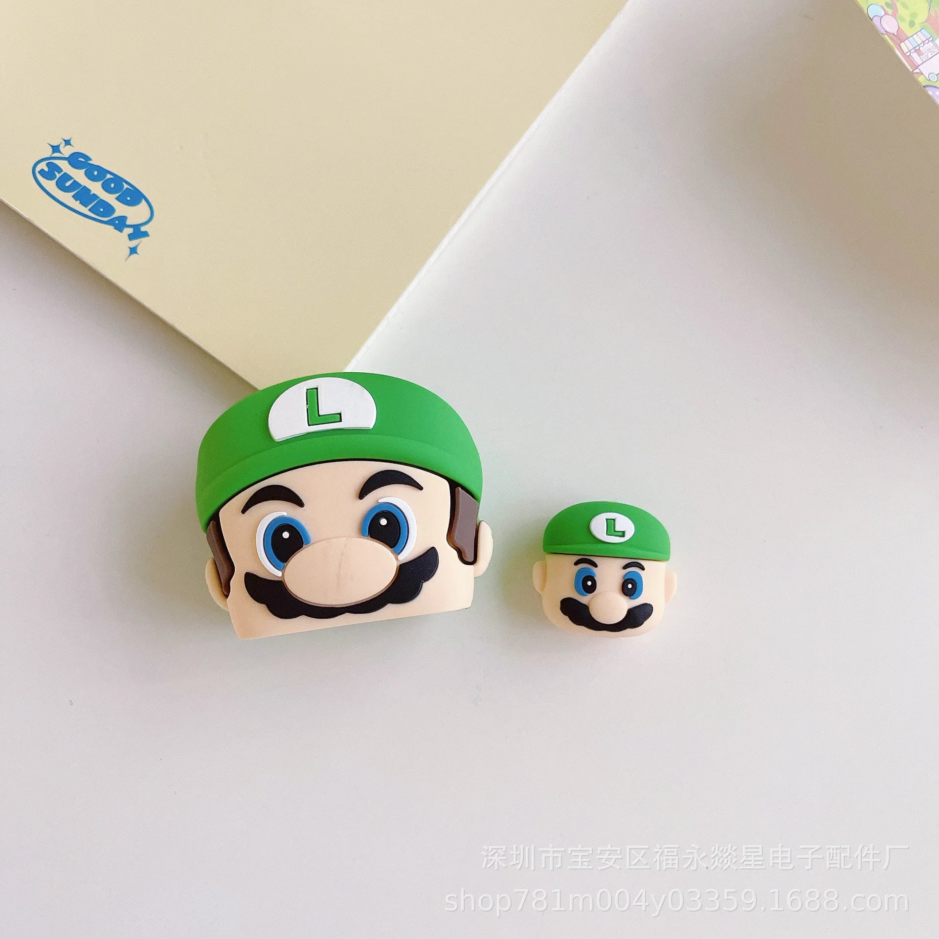 Iphone Charger Case Cover - Super Mario Bros Green
