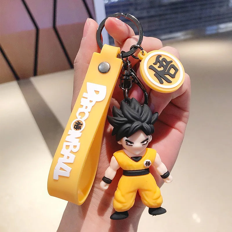 Goku - Premium Silicon Keychain -  Backpacks Pendant