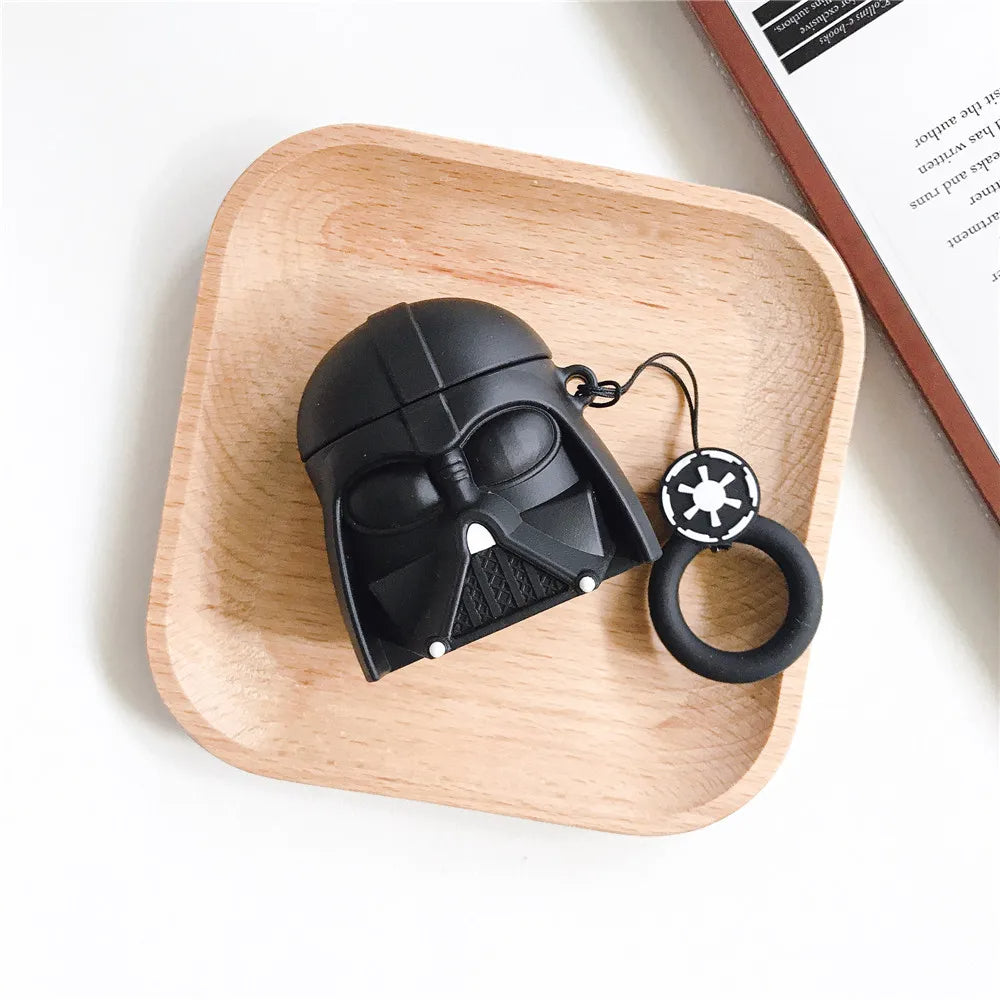 Starwars Darth Vader Airpods Cover for Apple AirPods - Premium Silicone Case