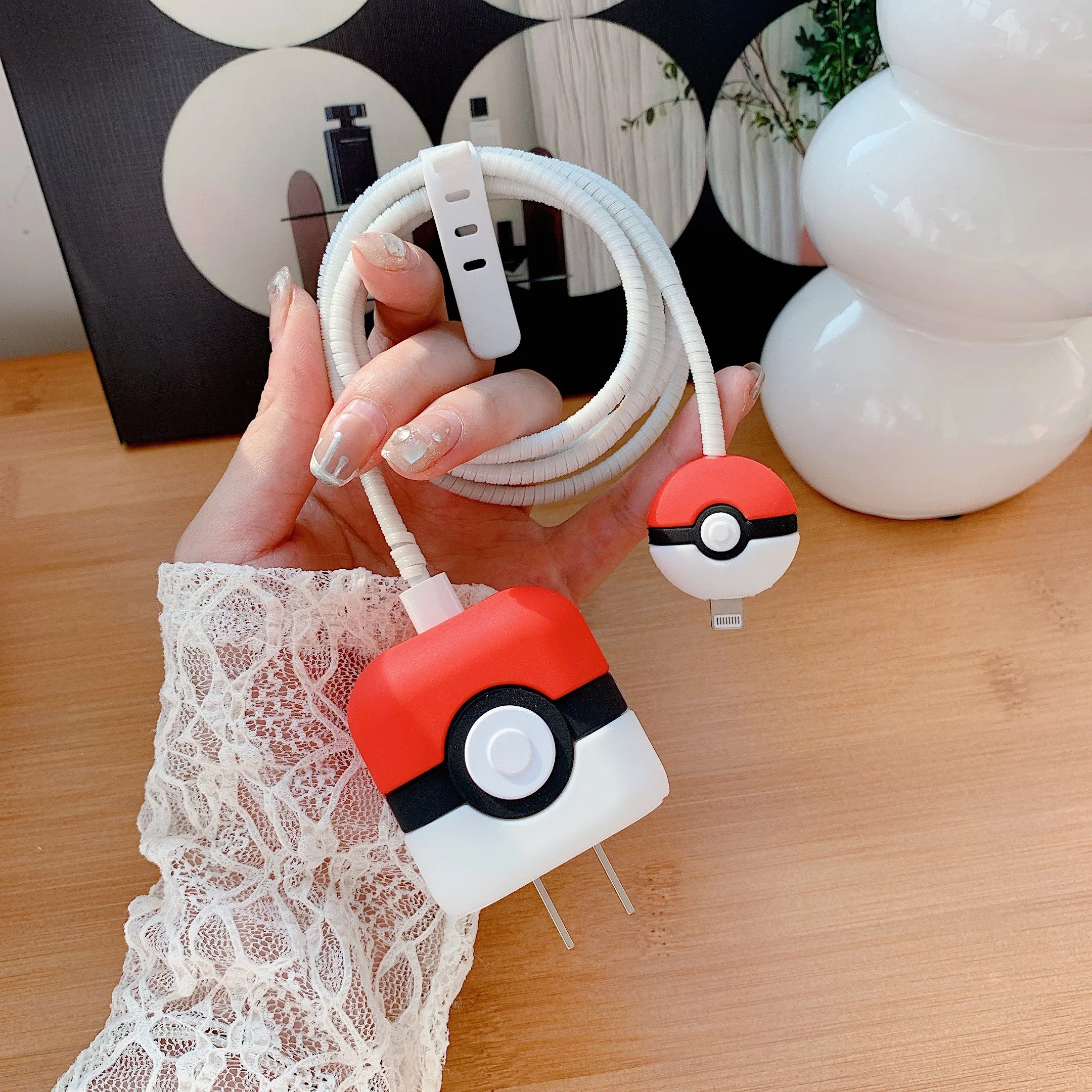 Iphone Charger Case Cover -  Pokemon