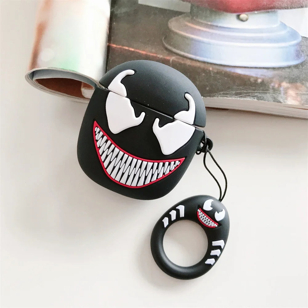 Venom Airpods Cover for Apple AirPods - Premium Silicone Case